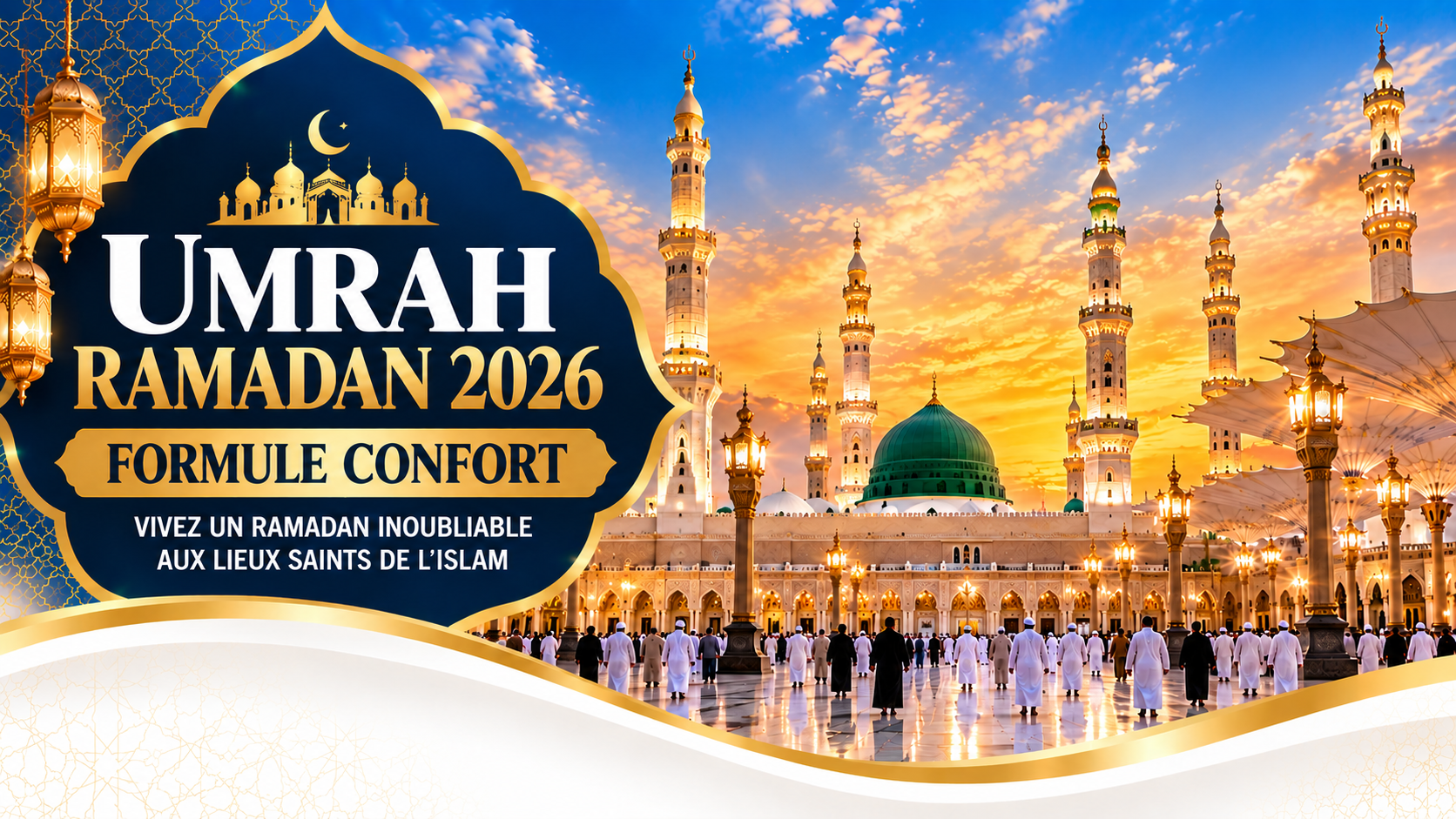 Umrah Rajab 2026 – Formule Améliorée